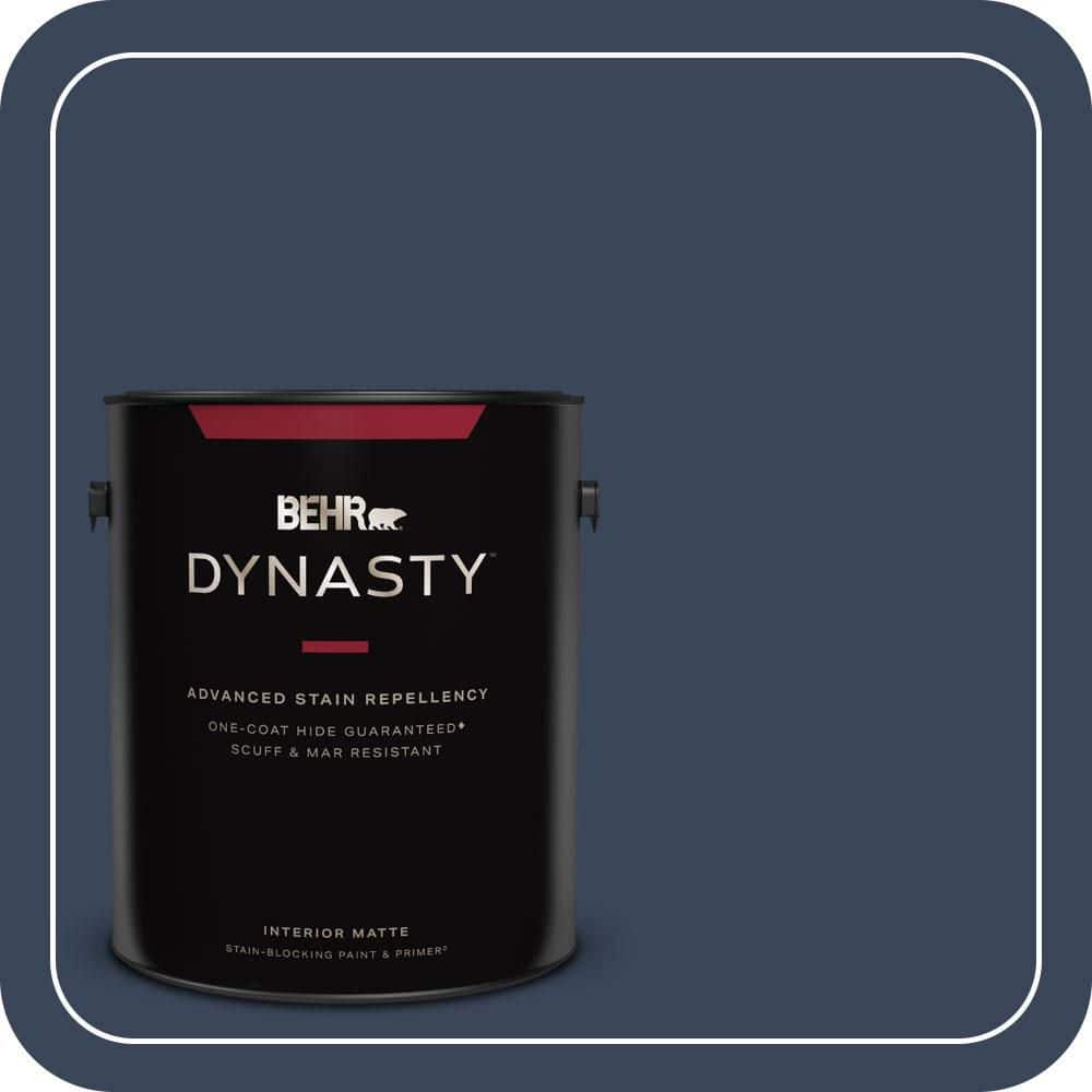 1 gal. #590F-7 Peaceful Night Matte Interior Stain-Blocking Paint & Primer price history on PriceWatchPro