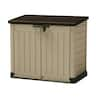 KeterStore-It-OutMAX4ft.Wx2ft.DOutdoorHorizontalDurableResinPlasticStorageShed,BeigeandBrown(12.6sq.ft.)226814-TheHomeDepot