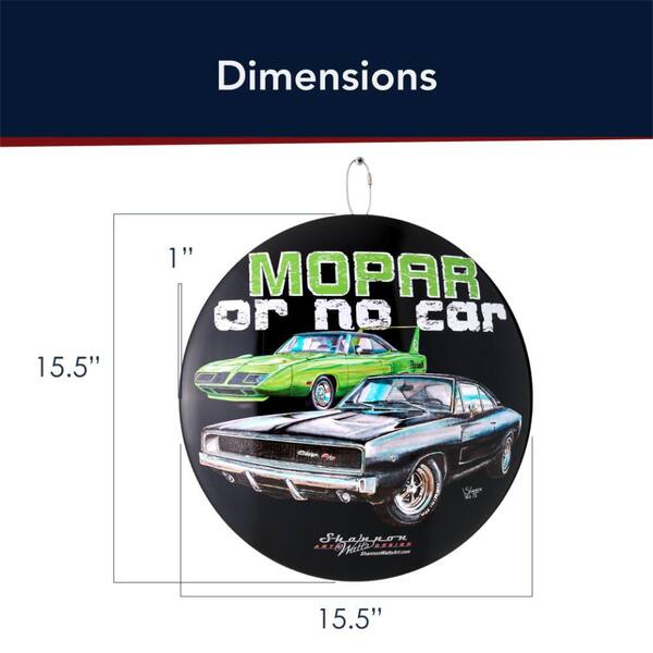 American Art Decor Mopar Metal Wall Art Sign 15