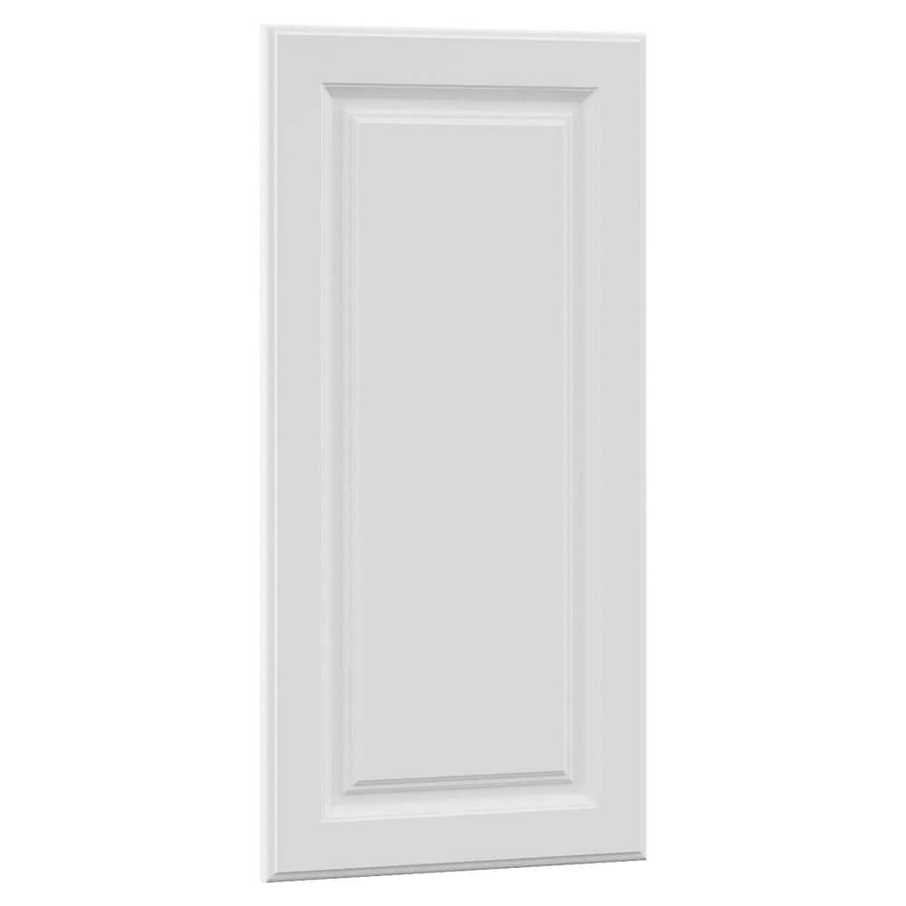 Hampton Bay 0.71x29.37x14.50 in. Hampton Island Decorative End Panel in Satin White