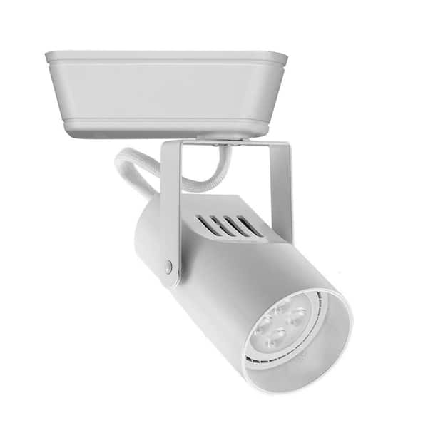 WAC LIMITED HT-007 1-Light White LED Low Voltage Track Head with 8-Watt Bulb 50-Watt Max for H Track