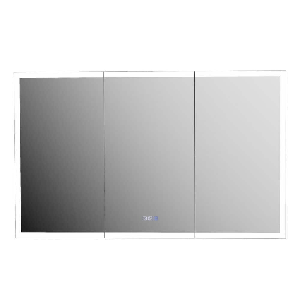 Silwyn 48 in. W x 36 in. H Rectangular Aluminum Medicine Cabinet with Mirror price history on PriceWatchPro