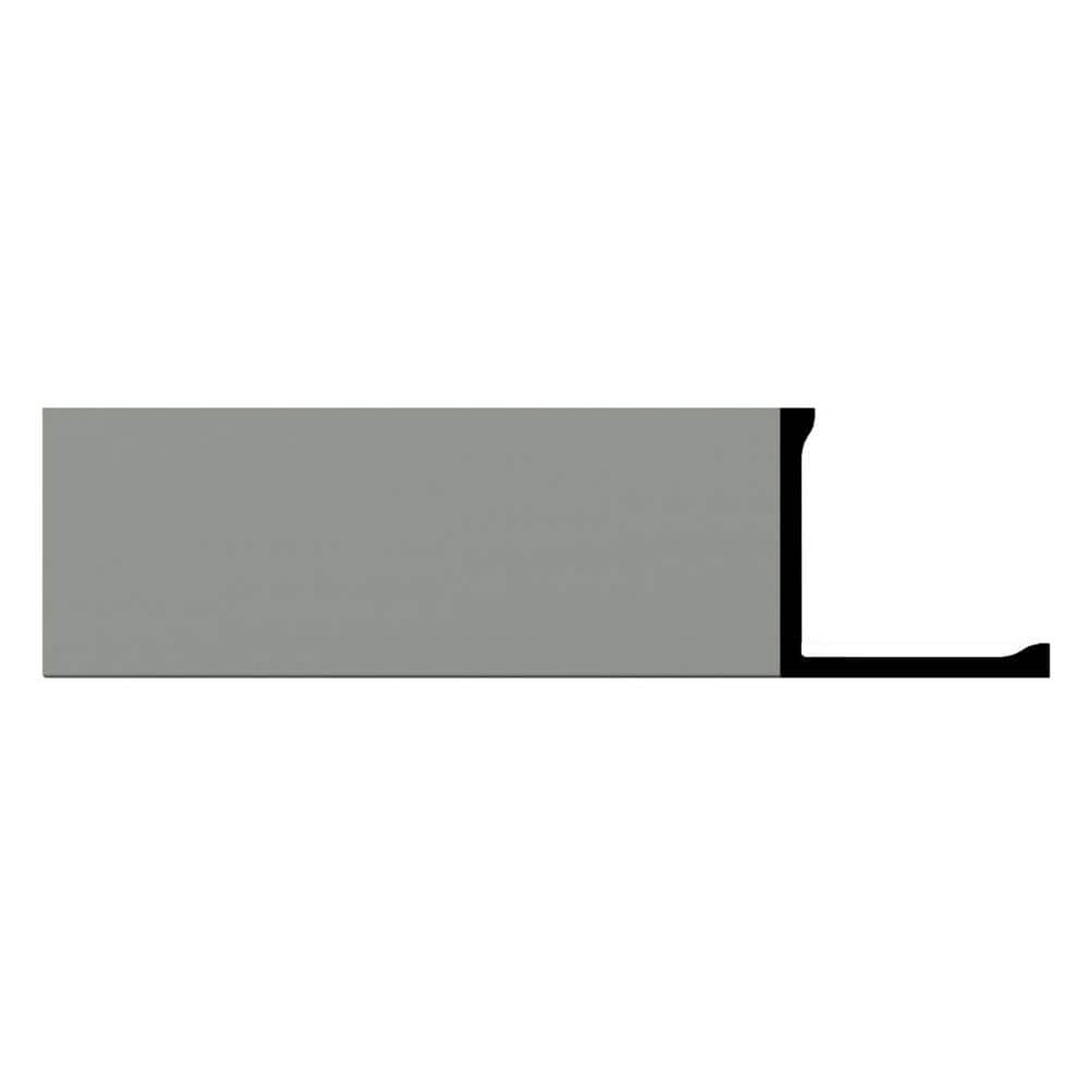 Colleen 6 in. x 96 in. Unfinished Polyurethane Crown Moulding