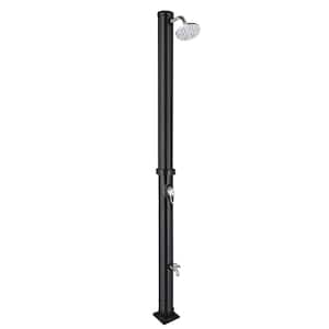 VINGLI 7.2 ft. 5.5 Gal. Solar Heated Shower with Shower Head and Foot Shower  for Pool Patio Hot Hub Yard HD-VL-G26001015 - The Home Depot