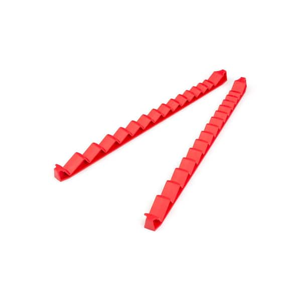 TEKTON 15-Tool Wrench Organizer Rails (Reverse)