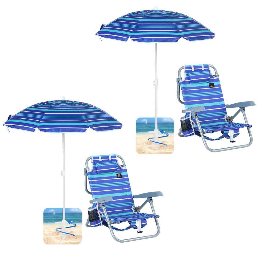 Toddler Beach Chair Kids Beach Chair Kids Camping Chair 5 Reclining Positio