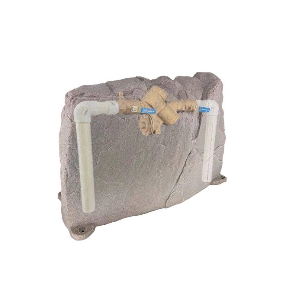 Large Riverbed Faux Rock Garden Cover