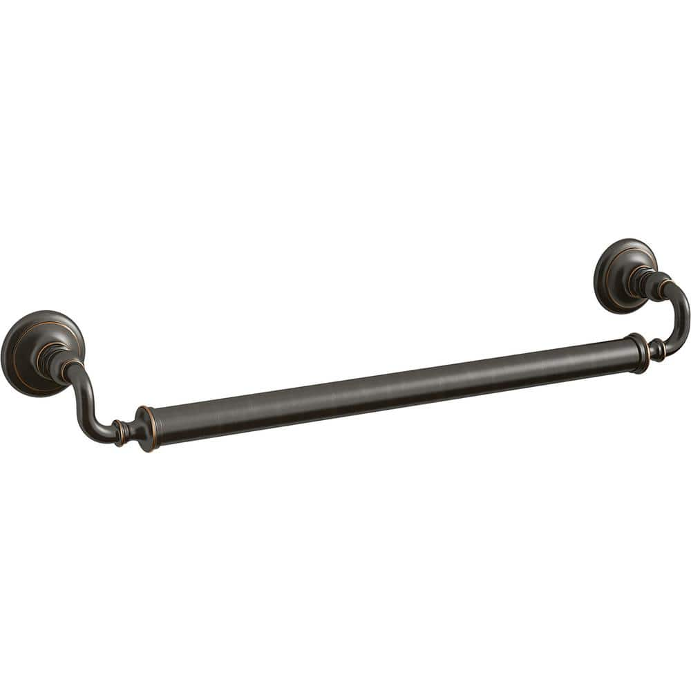 KOHLER Artifacts 24 in. Grab Bar in Oil-Rubbed Bronze 25156-2BZ - The ...