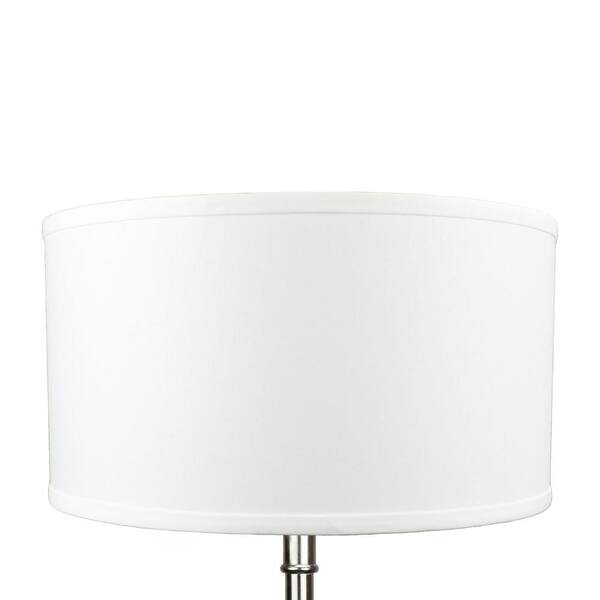 Linen White Drum Lamp Shade 17, 9 Inch Lamp Shade White