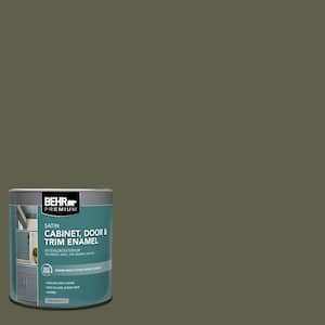 1 qt. #MQ6-58 Fig Tree Satin Enamel Interior/Exterior Cabinet, Door & Trim Paint