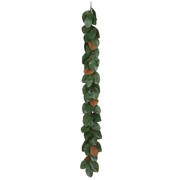 SULLIVANS 72 in. Artificial Magnolia Leaf Garland