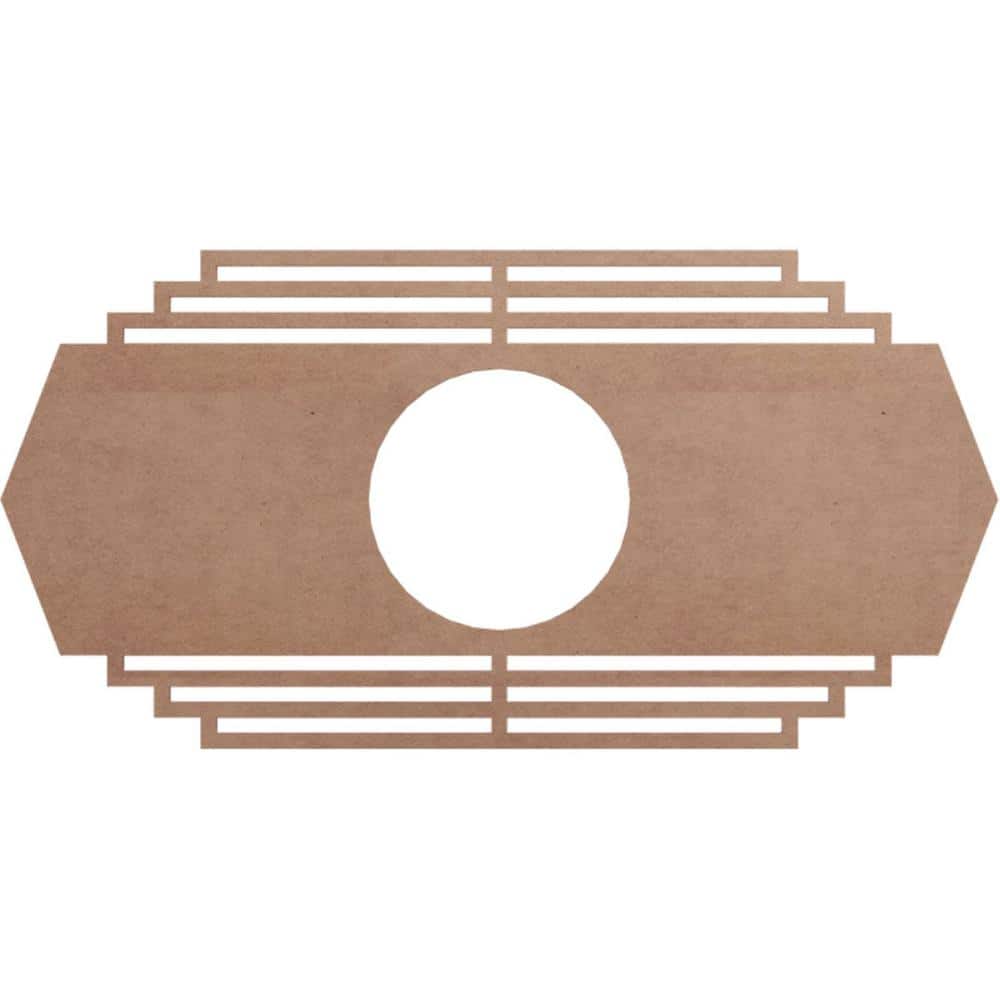 0.375 in. x 28 in. x 14 in. Wood Medallion Moulding price history on PriceWatchPro