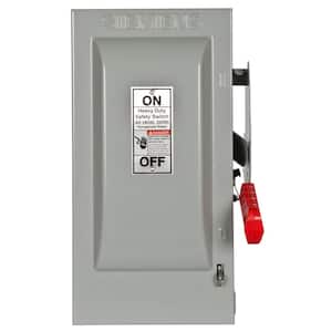 Heavy Duty 30 Amp 240-Volt 3-Pole Indoor Fusible Safety Switch with Neutral