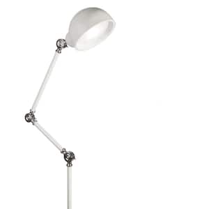 45 to 60 in. White LED Revive Floor Lamp