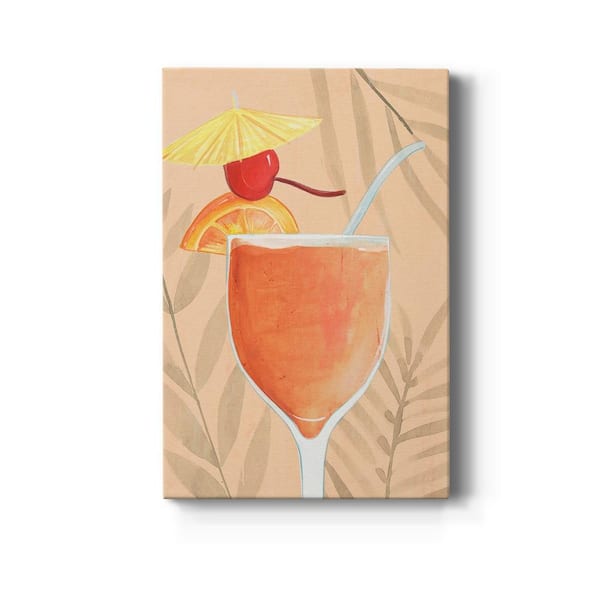 Wexford Home Tropical Cocktail I By Wexford Homes Unframed Giclee Home Art Print 48 in. x 32 in.