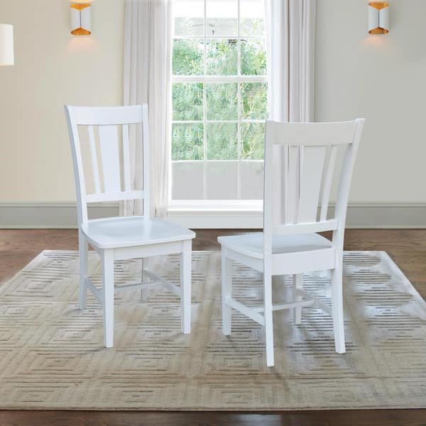 San Remo Pure White Dining Chair (Set of 2)