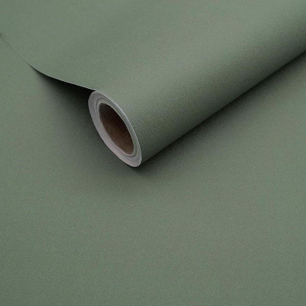 Matte Contact Paper Sage Green Matte Contact Paper Peel and Stick Wallpaper Roll Z0D62JQSM6 ...