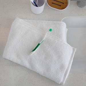 6-Piece White Luxury Cotton Towel Set