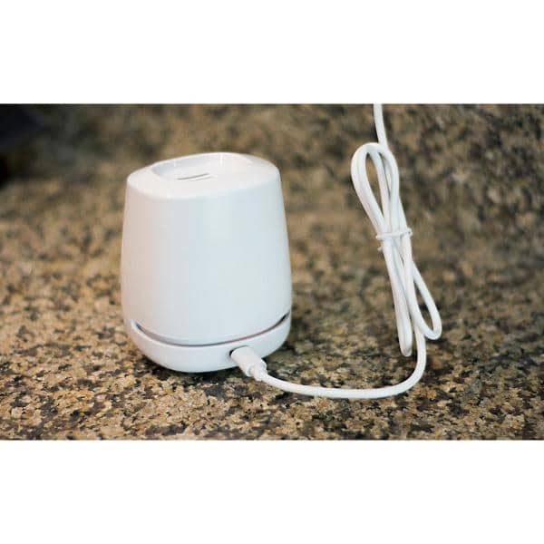 Compact White Ionic Refrigerator Air Purifier with LED Indicator