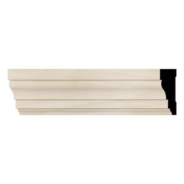 Ekena Millwork WM366 0.69 in. D x 2.25 in. W x 96 in. L Wood (Poplar) Colonial Casing Moulding