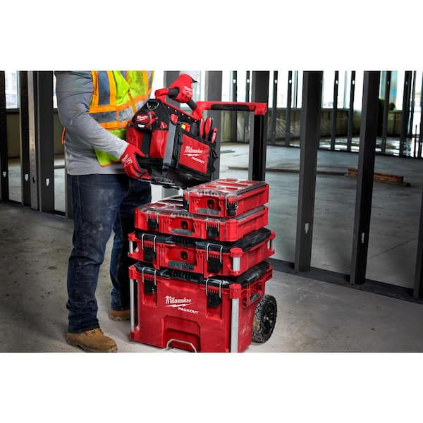 Milwaukee - PACKOUT 5-Compartment Small Parts Organizer (2-Pack)