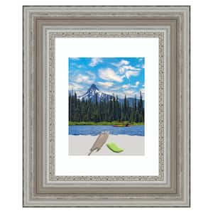 Parlor Silver Picture Frame Opening Size 11 x 14 in. Matted To 8 x 10 in.