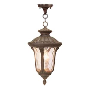 Oxford 1-Light Imperial Bronze Outdoor Pendant Lantern