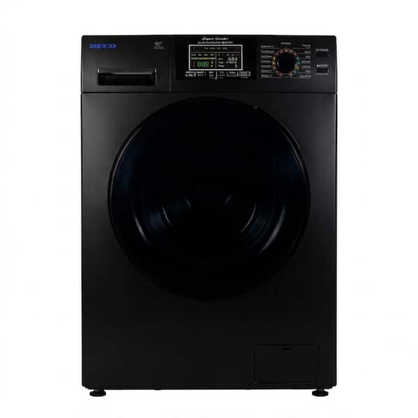 2.47 cu. ft. Electric All-in-One Washer Dryer Combo in Black with 1400 RPM, 110-Volt and 26 lbs. Capacity