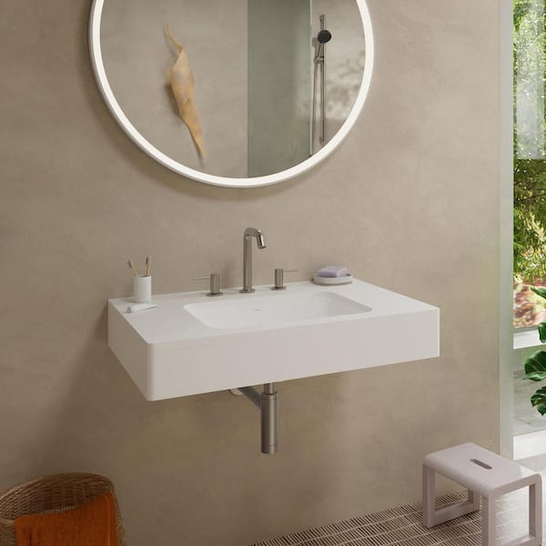 Hansgrohe Tecturis S 8 in. Widespread Double Handle Bathroom