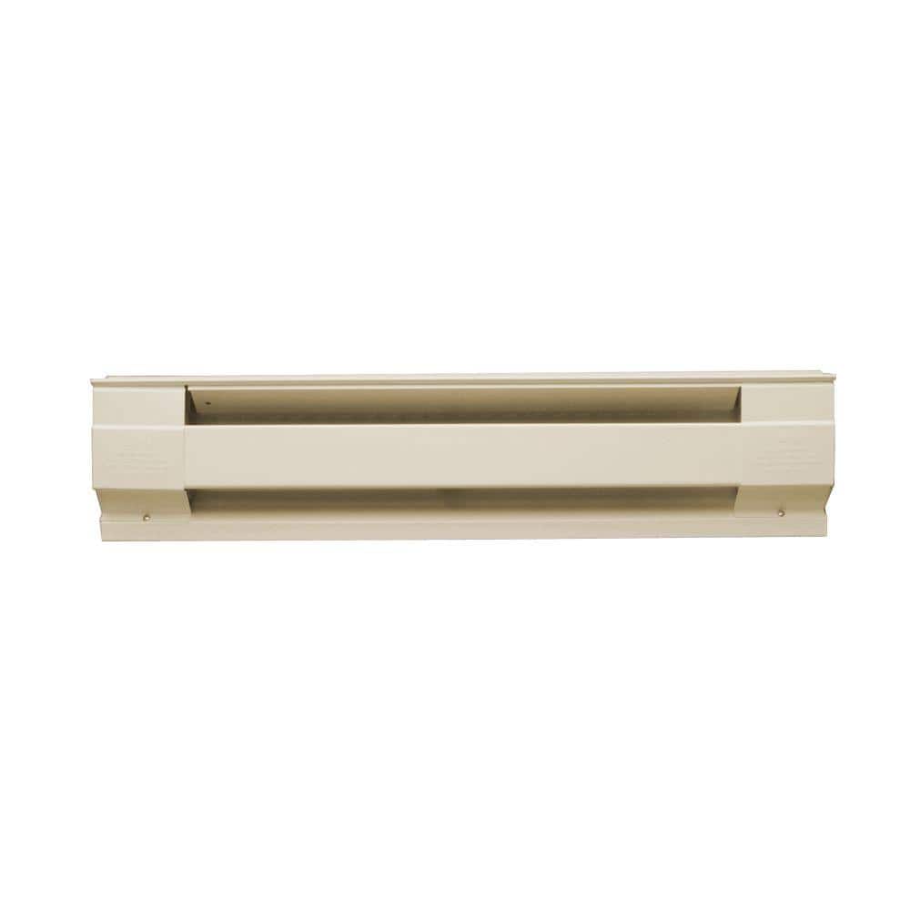 UPC 027418065131 product image for 96 in. 240/208-volt 2,000/1,500-watt Electric Baseboard Heater in Almond | upcitemdb.com