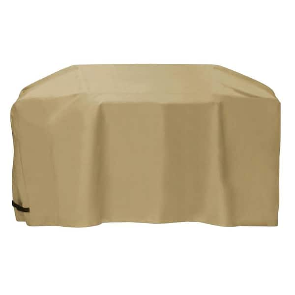 Two Dogs Designs 88 in. Cart Style Grill Cover in Khaki