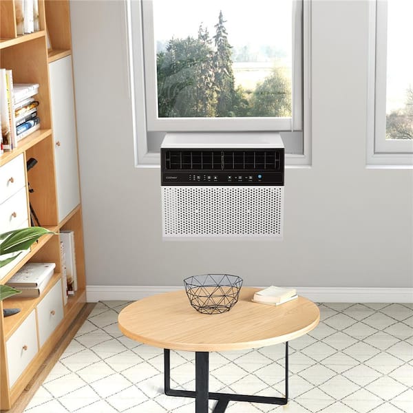 alkove pige pisk Costway 12,000 BTU Window Air Conditioner Cools 400 Sq.Ft. with Remote, LED  Control Panel in White FP10247US-WH - The Home Depot
