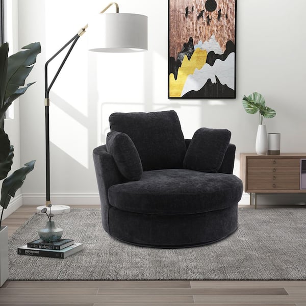 Black Armchair Living Room: Stylish Comfort for Modern Spaces