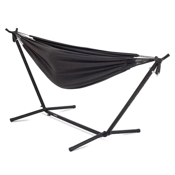 6.5 ft. Hammock Bed with Detachable Stand in Gray