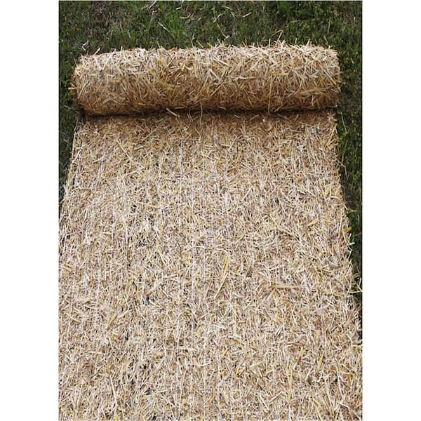 Pennington 4 ft. W 50 ft. L Wheat Straw Seed Starter Germination Blanket Pallet 36 units 100551641 The Home Depot