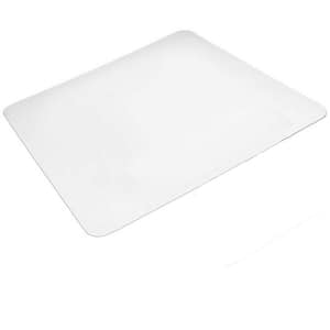 30 in. x 48 in. Clear Rectangle PVC Carpet Office Chair Mat for Floor