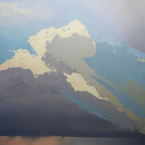 Storm Over Chisos by Cap Pannell Country Poster and Print 72 in. x 72 in.