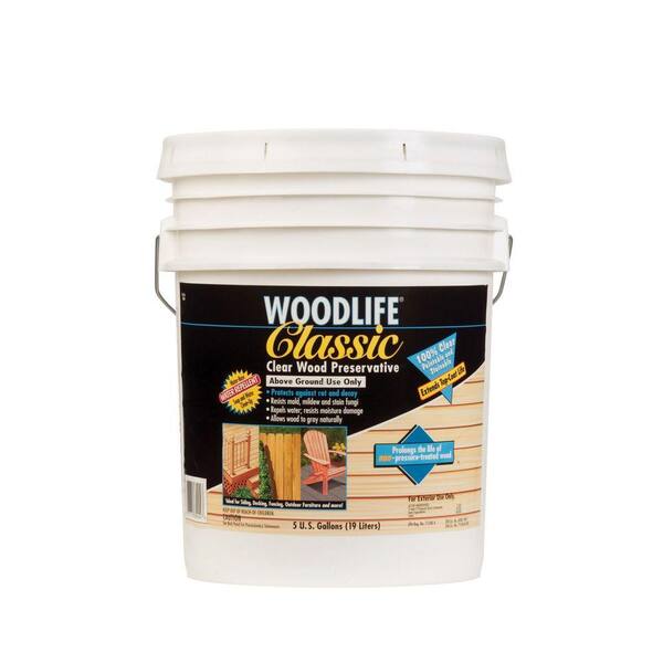 Wolman 5 gal. Classic Clear Above Ground Wood Preservative