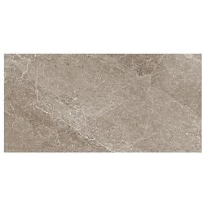 LithoTech Greige Beige 23.62 in. x 47.24 in. Matte Porcelain Floor and Wall Tile (15.49 sq. ft./Case)