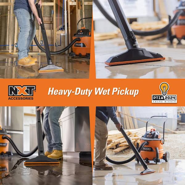 2-1/2 in. SK1503 NXT Floor Tool Wet Squeegee Shoe Accessory Shop Vacuum Attachment for RIDGID NXT Wet Dry Vacs