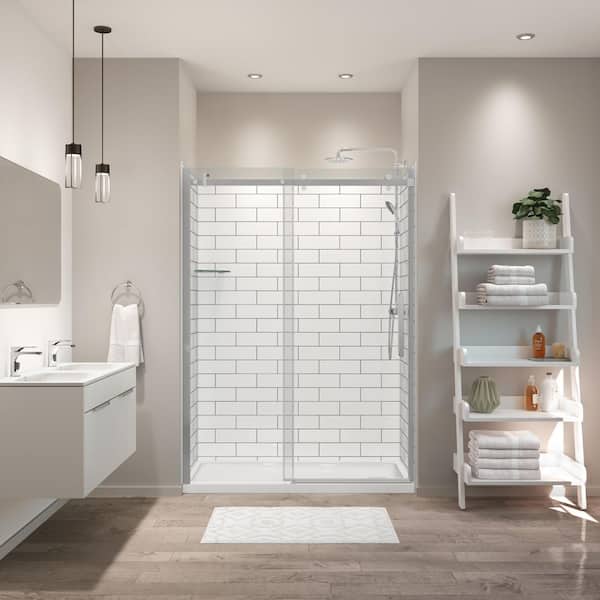 MAAX Utile 6036 Composite Direct-to-Stud Three-Piece Alcove Shower