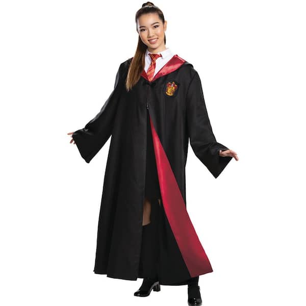 Disguise Adults Deluxe Harry Potter Gryffindor Robe - Large 42 in.-46 in. - Adult Halloween Costume