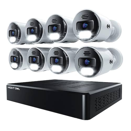 Night Owl Channel Cctv Dvr 12-Channel 4K 2TB Smart NVR Security