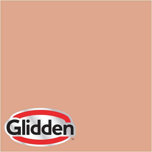 Glidden Premium 5-gal. #HDGO10 Cozy Melon Flat Latex Exterior Paint