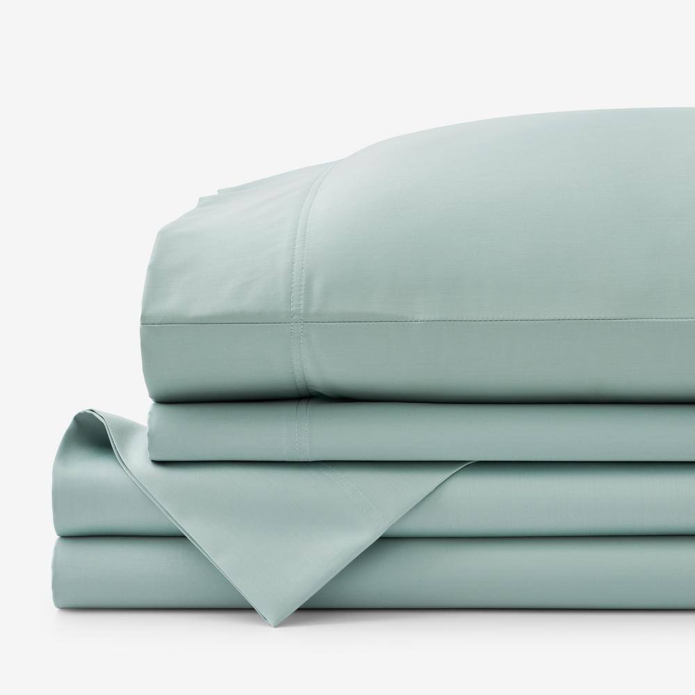 Legends Hotel Supima Sea Mist Wrinkle-Free Sateen King Sheet Set price history on PriceWatchPro