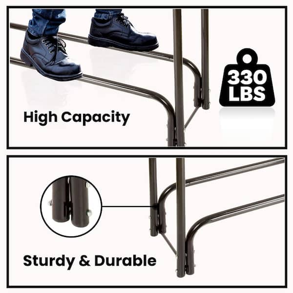 4 Foot Firewood Log Rack by Pure Garden 4 Foot Firewood Log Rack by Pure Garden
