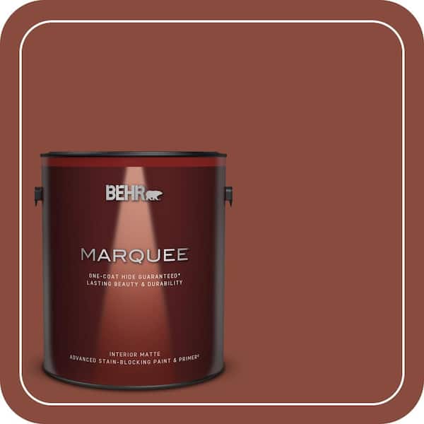 BEHR MARQUEE 1 gal. #PMD-42 Mission Tile Matte Interior Paint & Primer