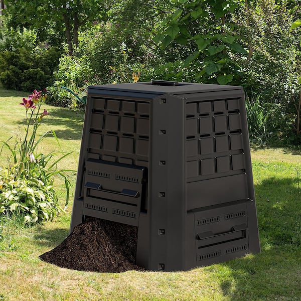The Easiest Outdoor Compost Bins & Watering System – for Beginners