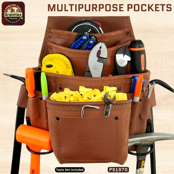 10-Pocket Industrial Strength Tool Pouch 10-Pocket Industrial Strength Tool Pouch