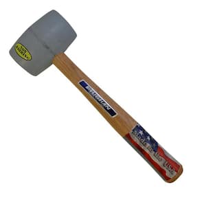 Operitacx 1pc Hammer Rubber Headed Mallet Paving Mallet Soft Rubber Mallet  Woodworking Mallet Soft Mallet Small Rubber Mallet Leather Home Décor Heavy